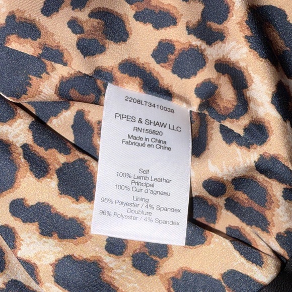 Veronica Beard lamb leather Nevis double breasted jacket. Size 8 - NWT - Picture 6 of 6